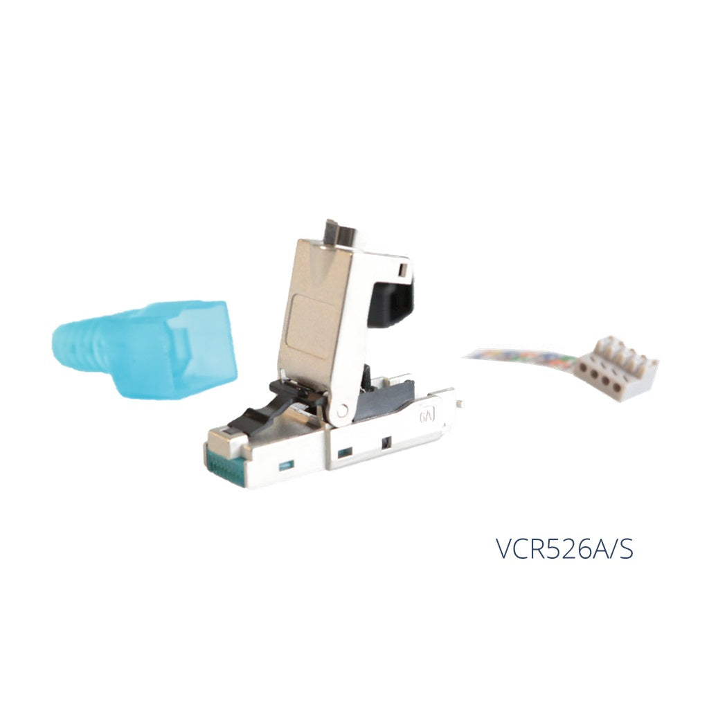 ProCab Connecteur modulaire CAT6A RJ45, blindé