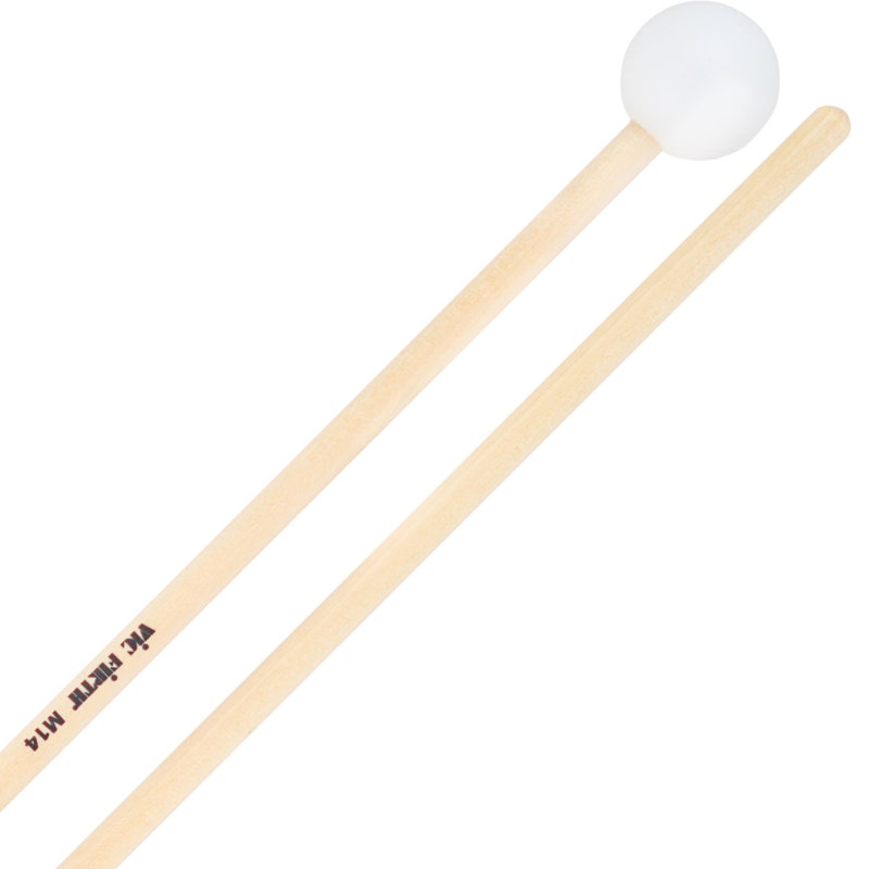 Vic Firth M14 American Custom Craviers, Poly blanc souple