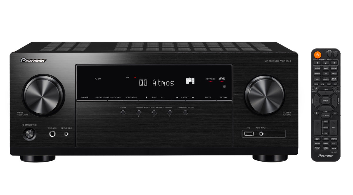 Pioneer VSX-934 7.2-channel Receiver ( 7x165 w) black