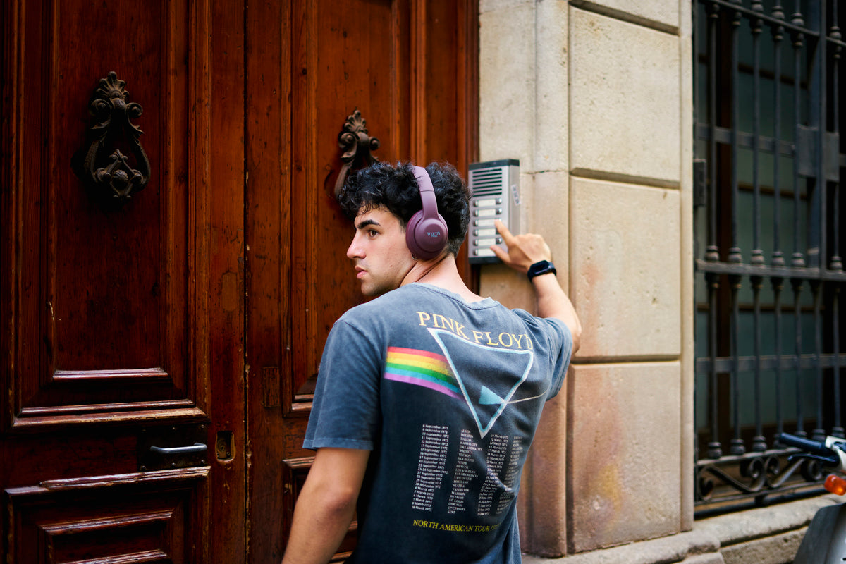 Vieta Pro #SWING Over Ear Headphones (Red)