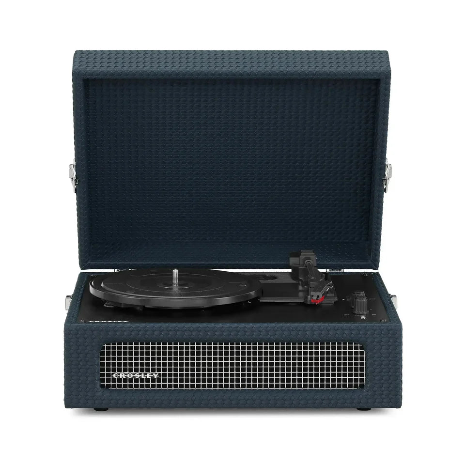 Platine vinyle Crosley Voyager Bluetooth bidirectionnel (Navy Blue)