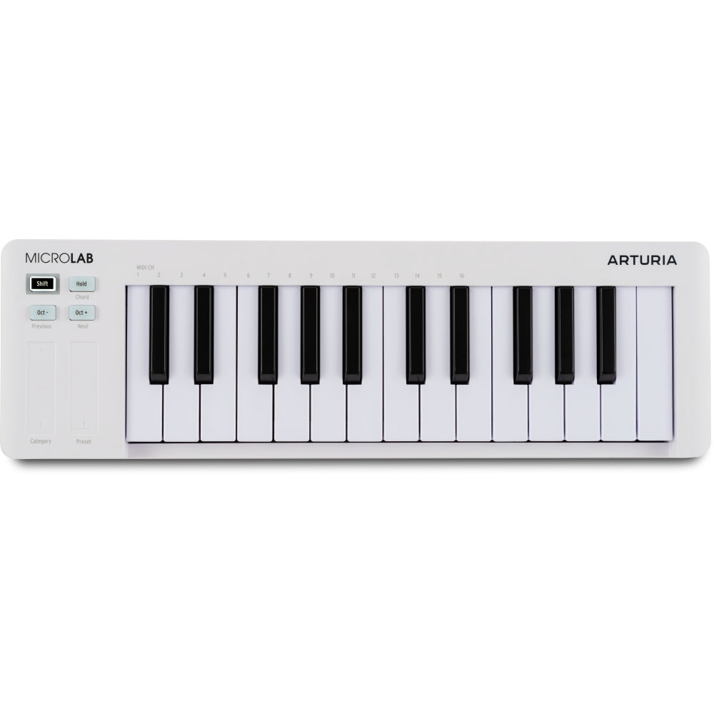 Arturia MicroLab mk3 MIDI-Cravier