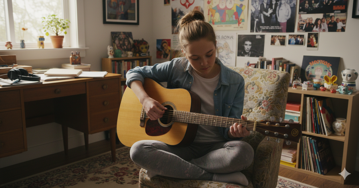 Grooveland Western Guitar with pickup