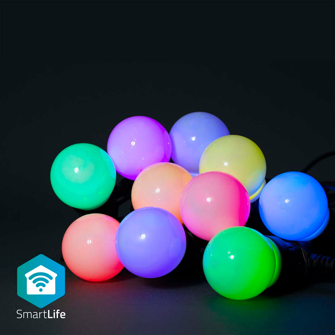 SmartLife Guirlande Décorative avec 10 Ampoules LED