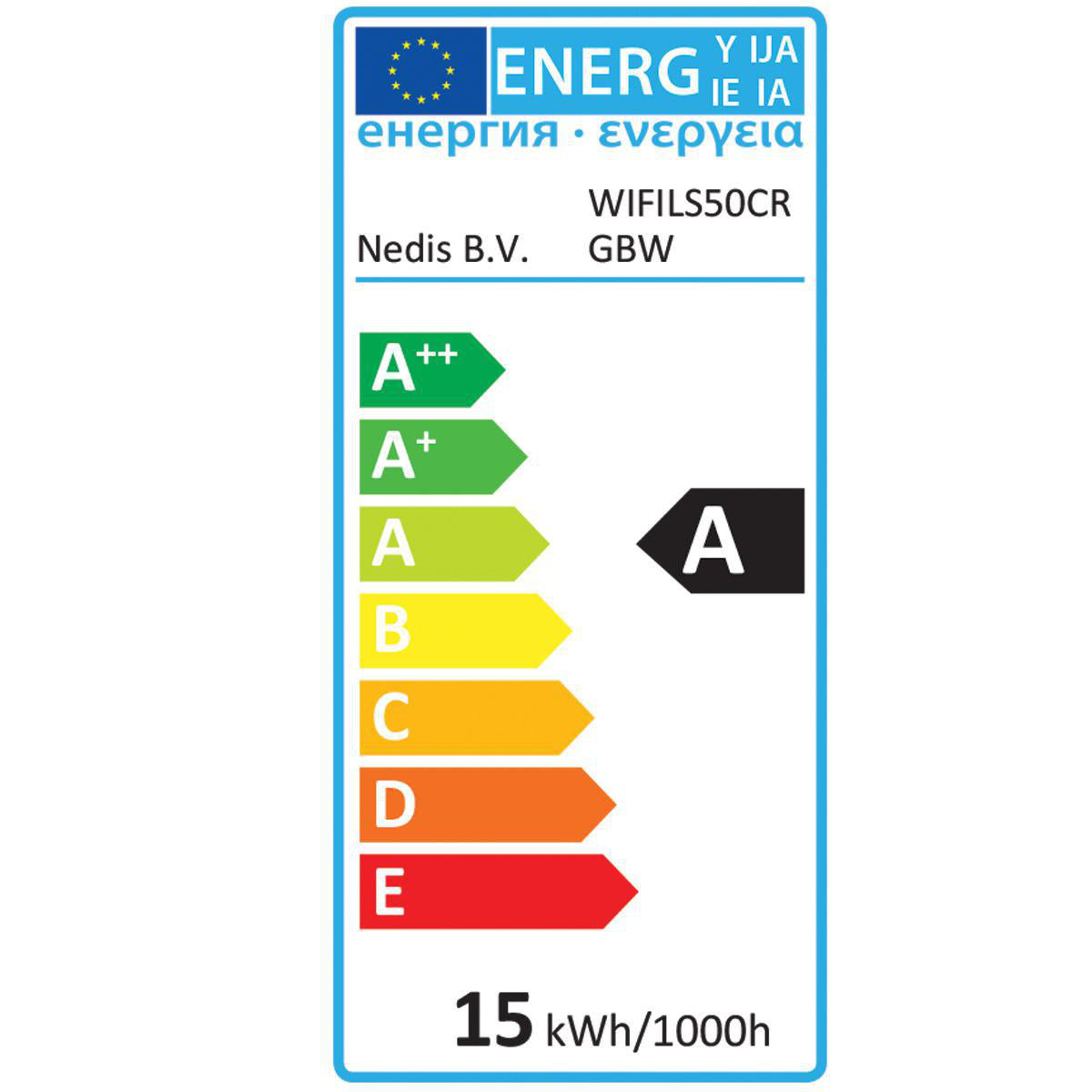WiFi Smart LED strip (Multicolor, 5m)