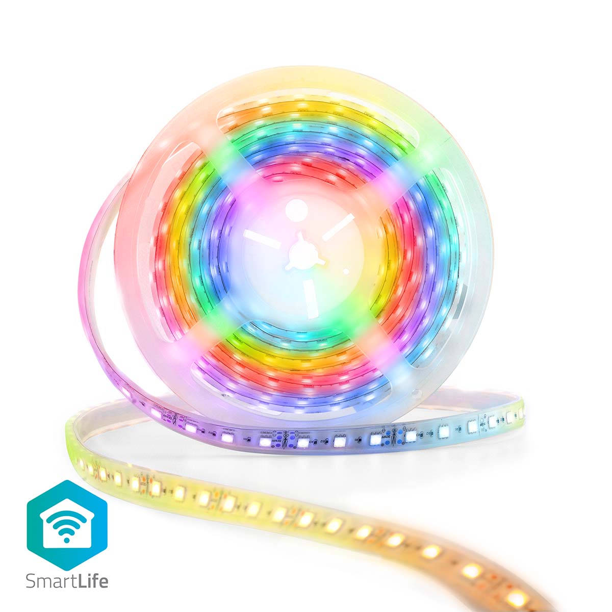 SmartLife LED Tape | Wi-Fi | Multicolour | SMD | 5.00 m | IP65 | 2700 K | 960 lm | Android / IOS