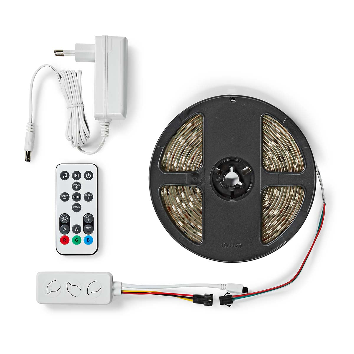 SmartLife LED Tape | Wi-Fi | Multicolour | SMD | 5.00 m | IP65 | 2700 K | 960 lm | Android / IOS