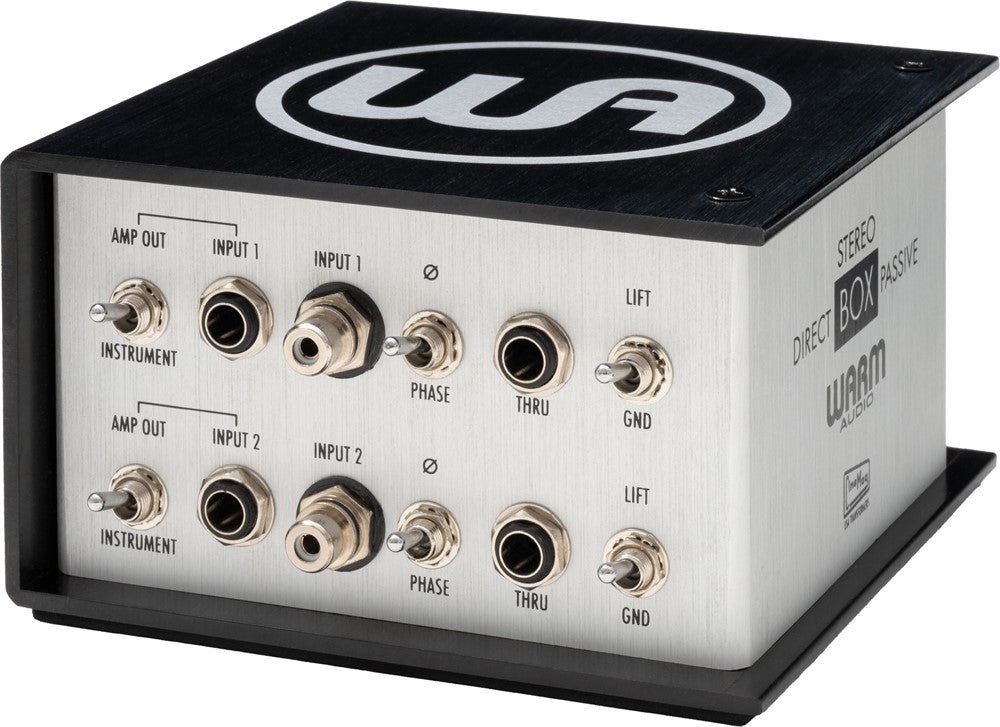 Warm Audio WA-DI-P2 Boîtier DI stéréo passif