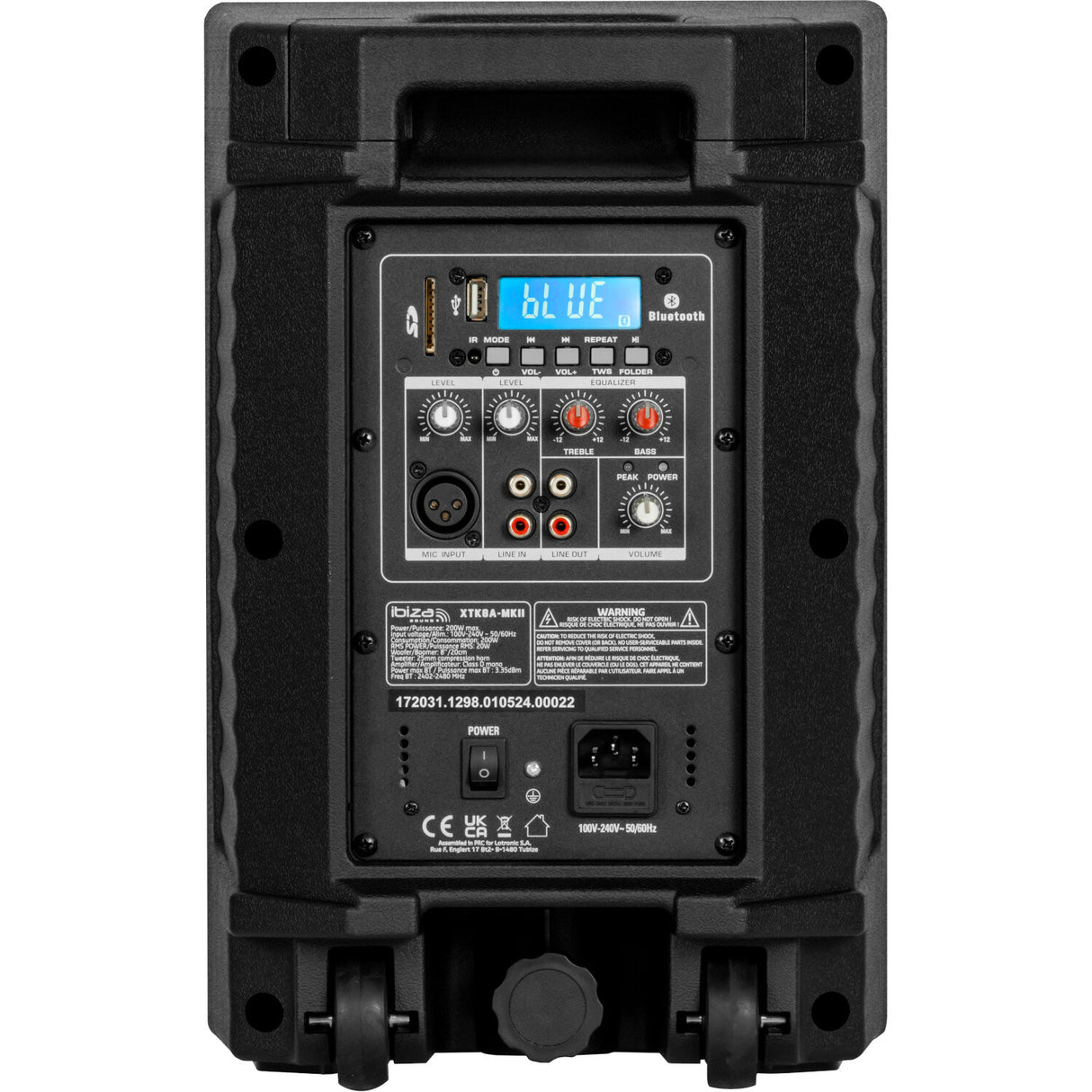 Ibiza XTK 8" Active Speaker