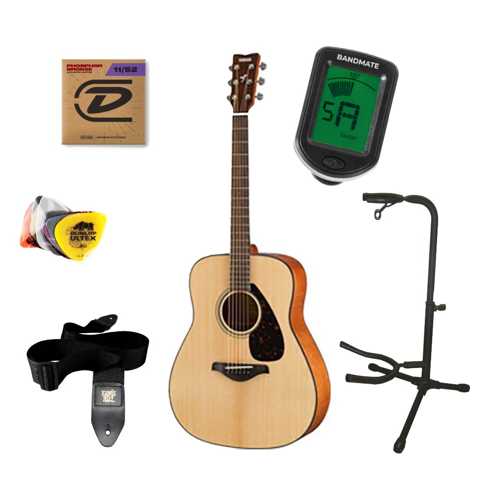 Yamaha FG800 Pack de Démarrage Guitares Western (Naturel)