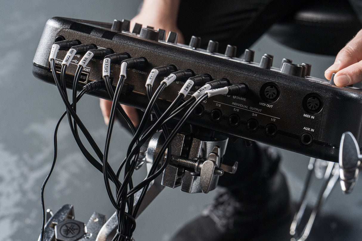 Yamaha DTX10K-X Electric drum kit - black front