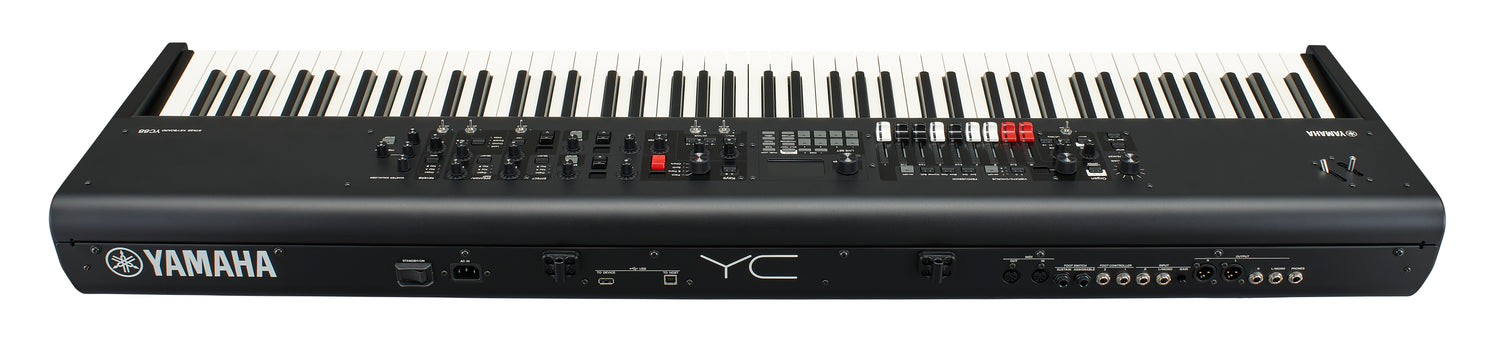 Yamaha YC88 Digital Stage Keyboard (Natural Wood)