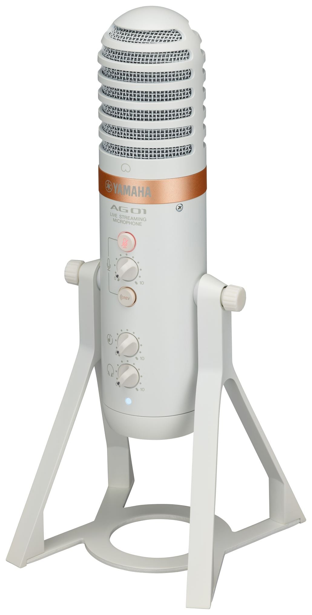 Yamaha AG01 USB Microphone (White)