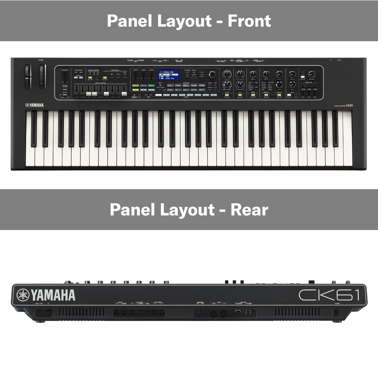 Yamaha CK61 Guitare électrique Klavier
