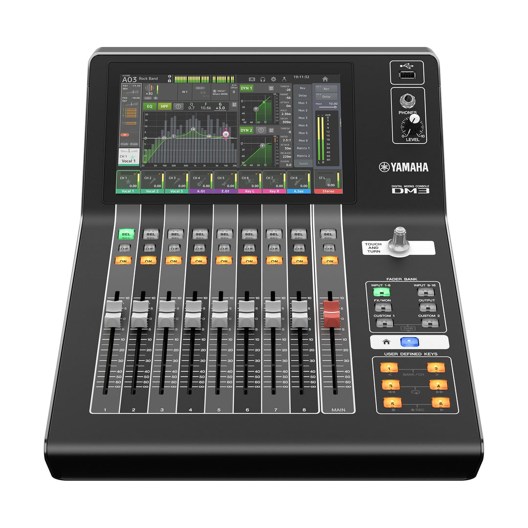 Yamaha DM3 - Mixer numérique Dante