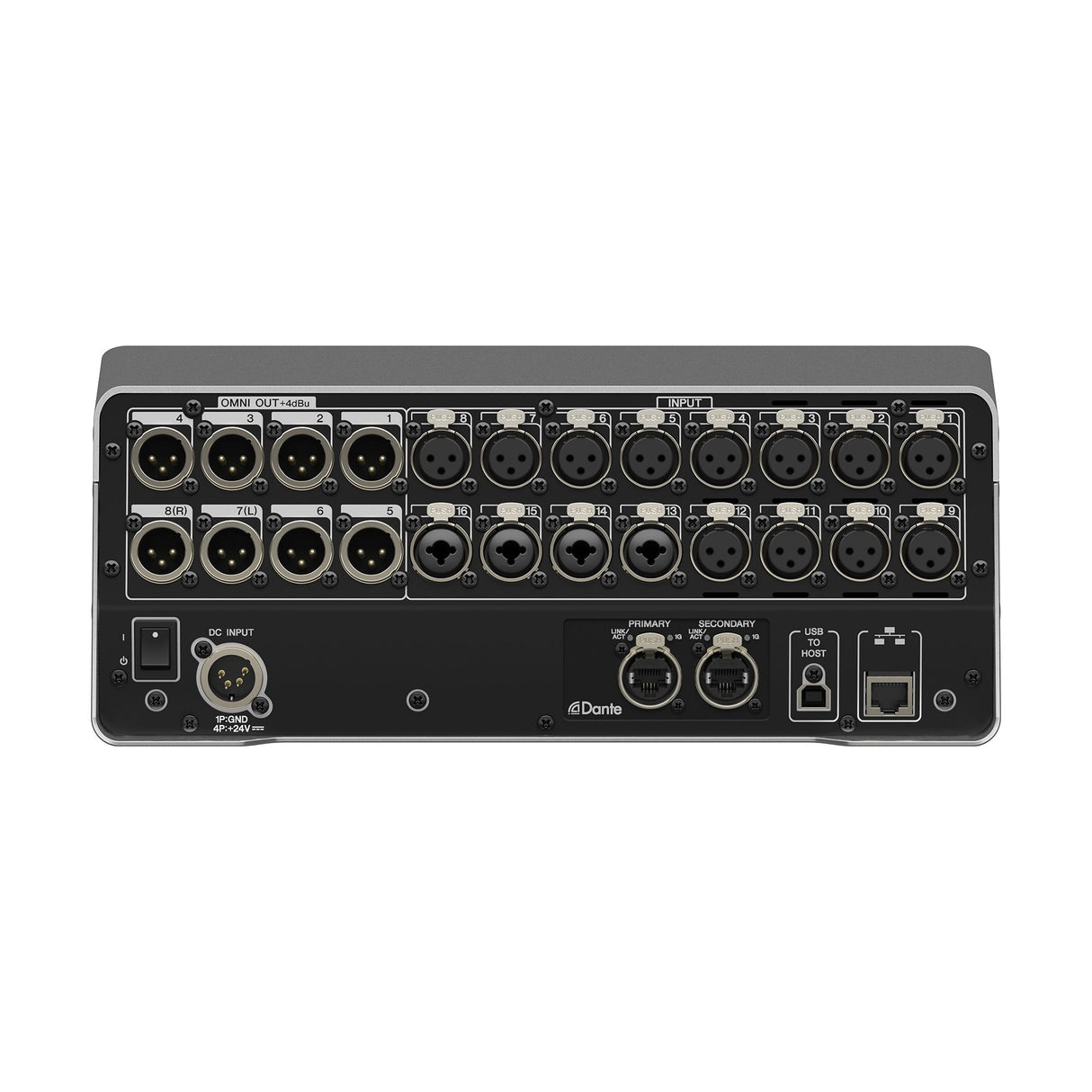Yamaha DM3 - Mixer numérique Dante