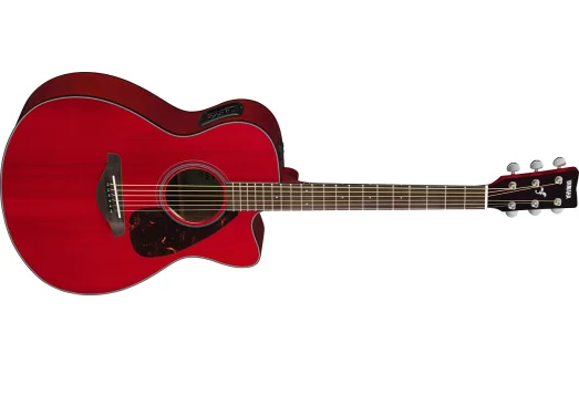 Yamaha FSX800C Western Guitar (Ruby Red II )