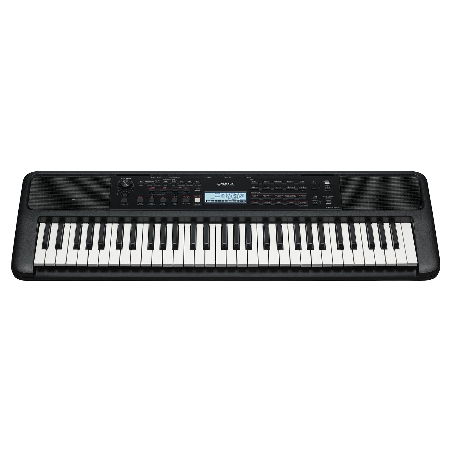 Yamaha PSR-E383 Keyboard (Black)