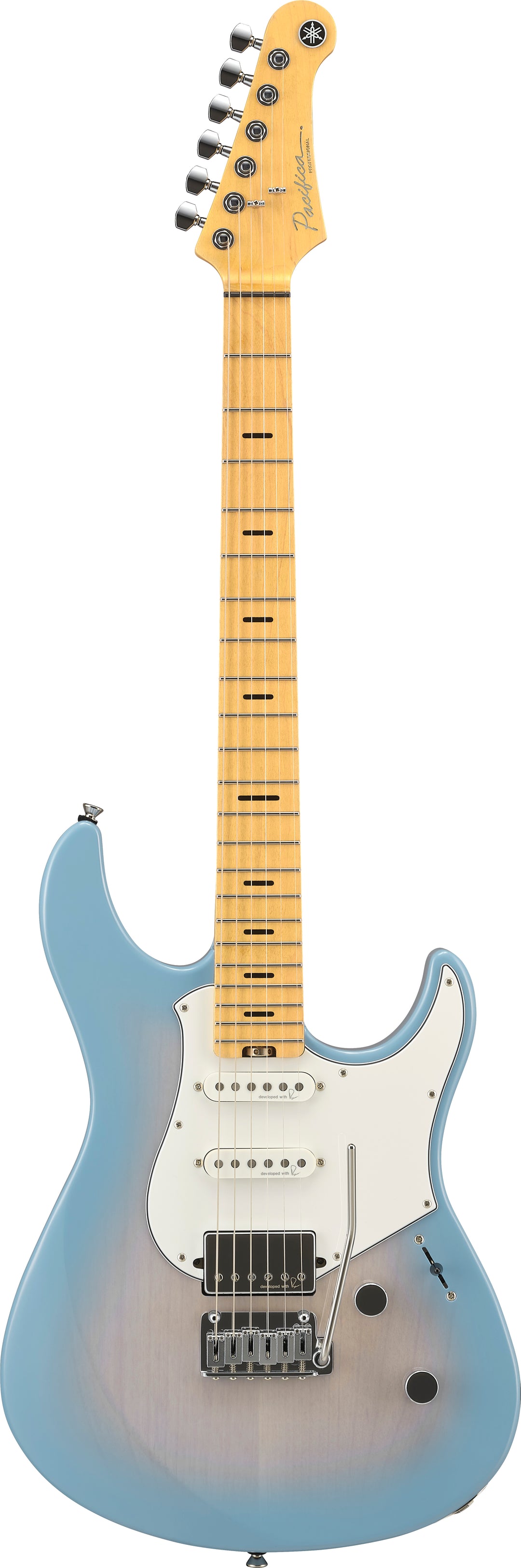 Yamaha Pacifica Pro PACP12M Guitare électrique (Érable, Beach Blue Burst)