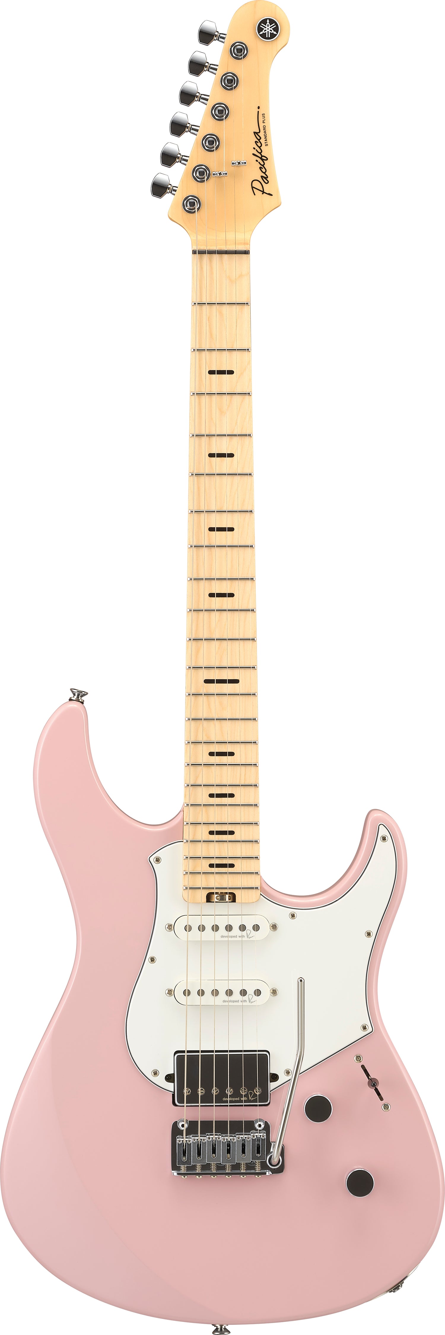 Yamaha Pacifica Standard Plus PACS12M Electric Guitar (Maple, Ash Pink)