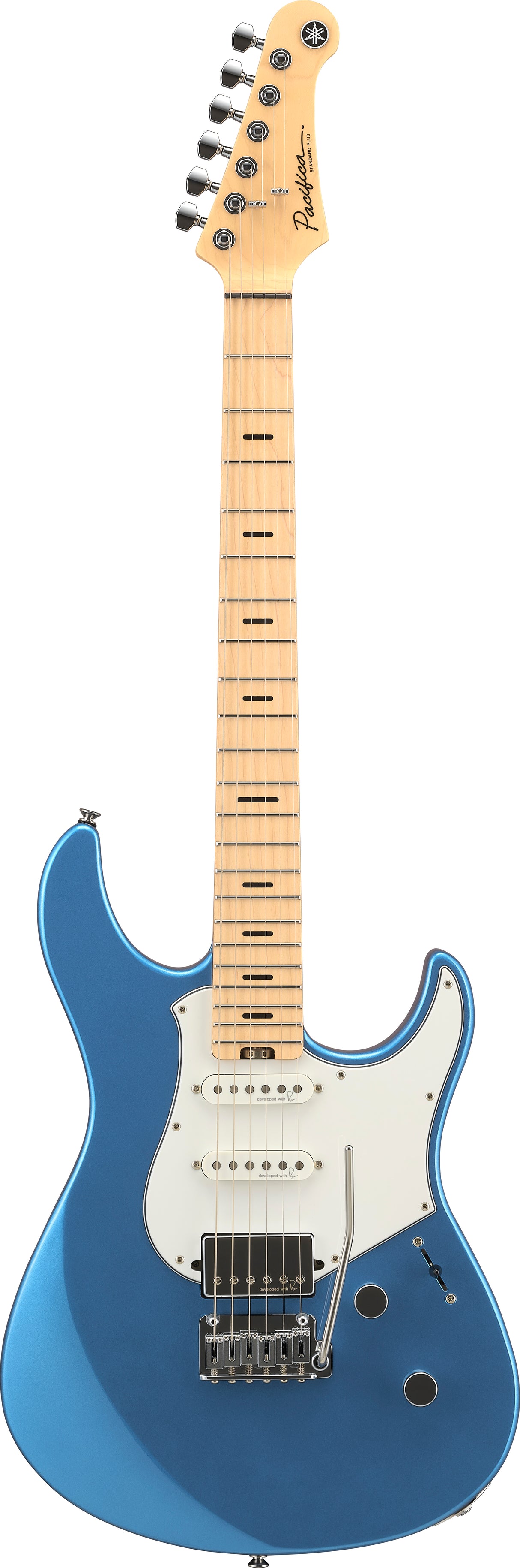 Yamaha Pacifica Standard Plus PACS12M Electric Guitar (Maple, Sparkle Blue)