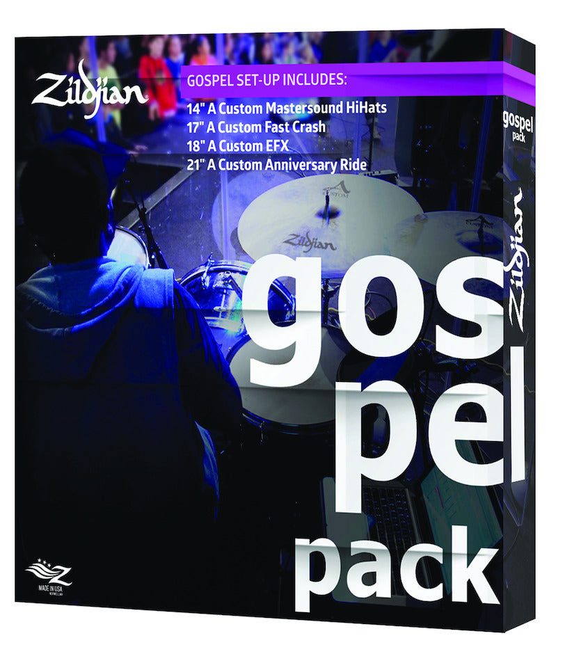 Zildjian A-Custom "Gospel" Cymbal Pack