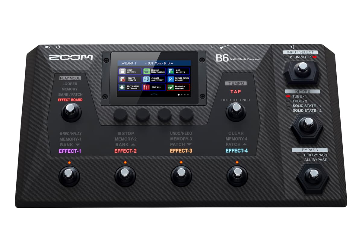 Zoom B6 Basso Multi-effets