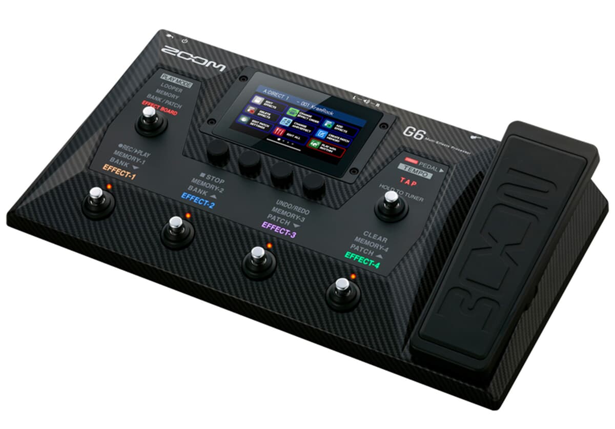 Zoom G6 Guitare Multi-effets