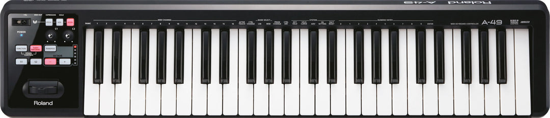 Roland A-49-BK Clavier MIDI (Noir)