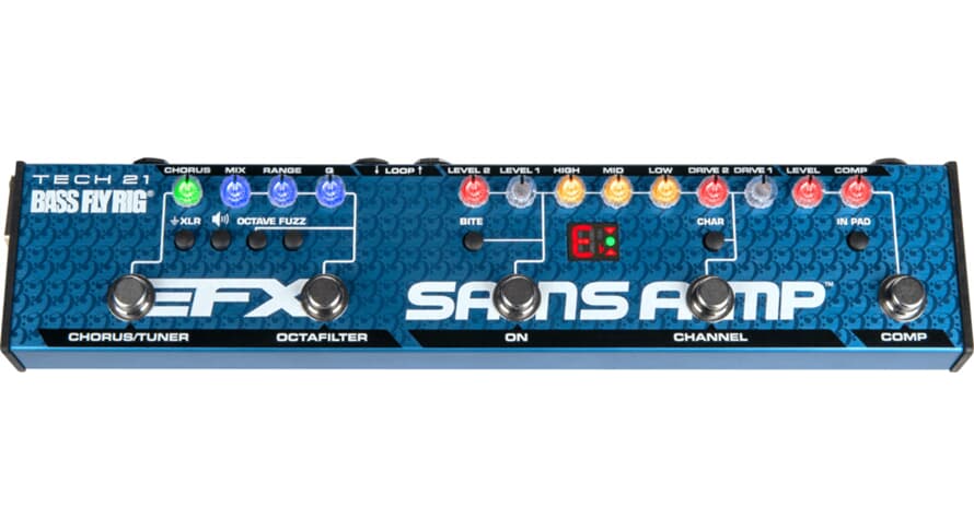 Tech 21 Bass Fly Rig v2 multi-effets pour basse
