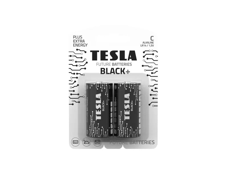 Piles Tesla Black+ C (2 pcs)