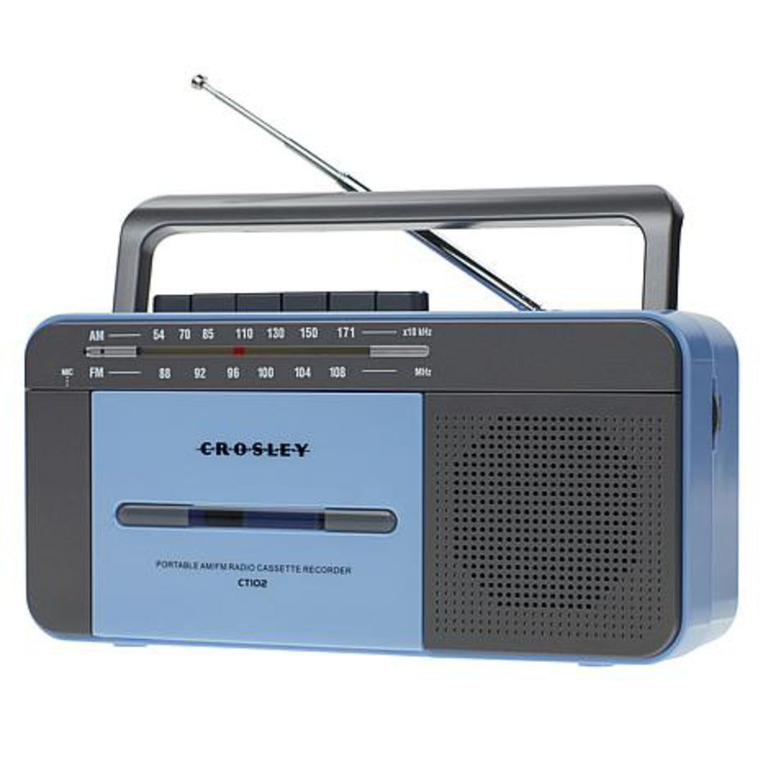 Crosley - Lecteur de cassettes (Bleu)