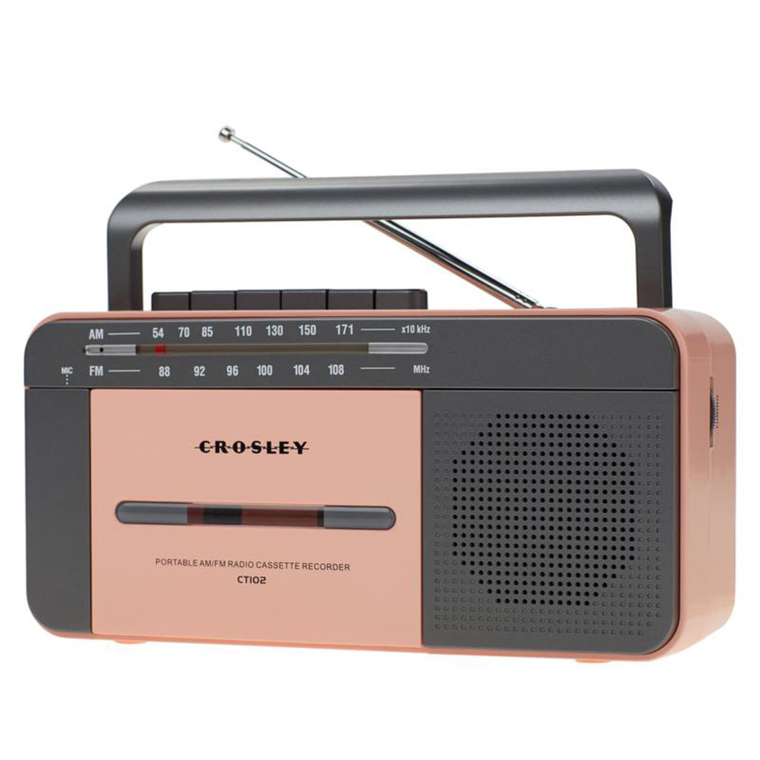 Crosley - Lecteur de Cassettes (Or Rose)