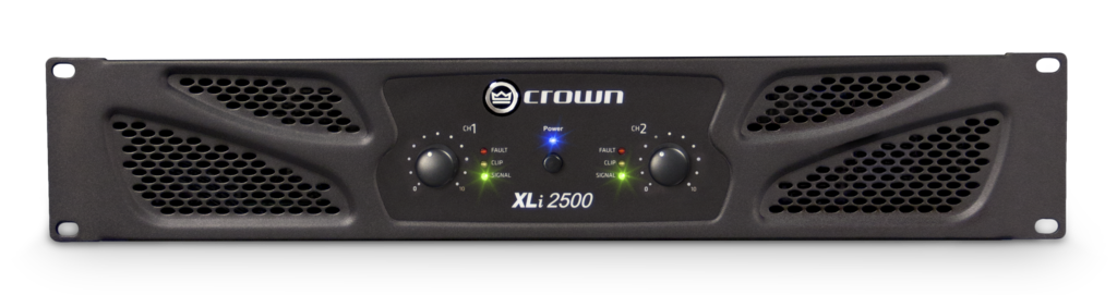 Crown XLi2500 Amplifier 2 x 500 Watt 8 Ohm