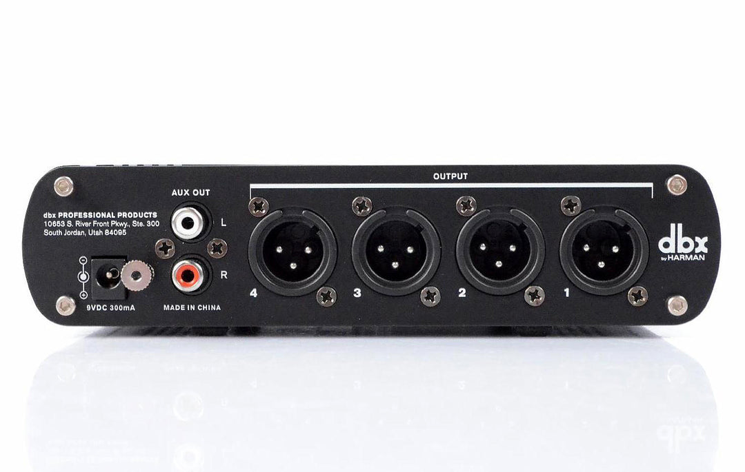 dbx DI4 4-kanals Boîte DI, Line Mixer
