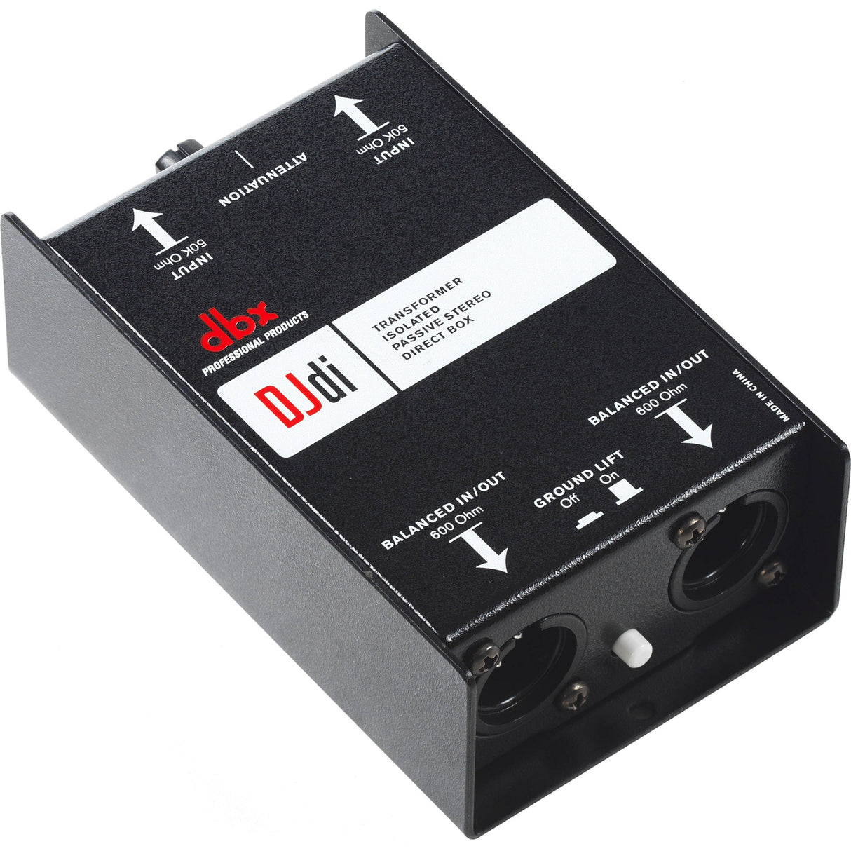 dbx DJDI 2-channel passive DI box