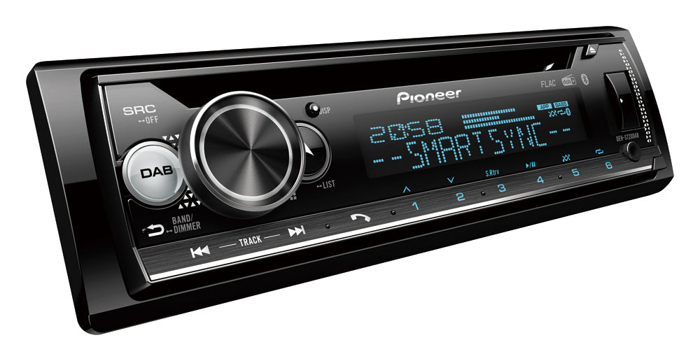 Pioneer DEH-S720DAB Autoradio avec Bluetooth, Radio DAB+