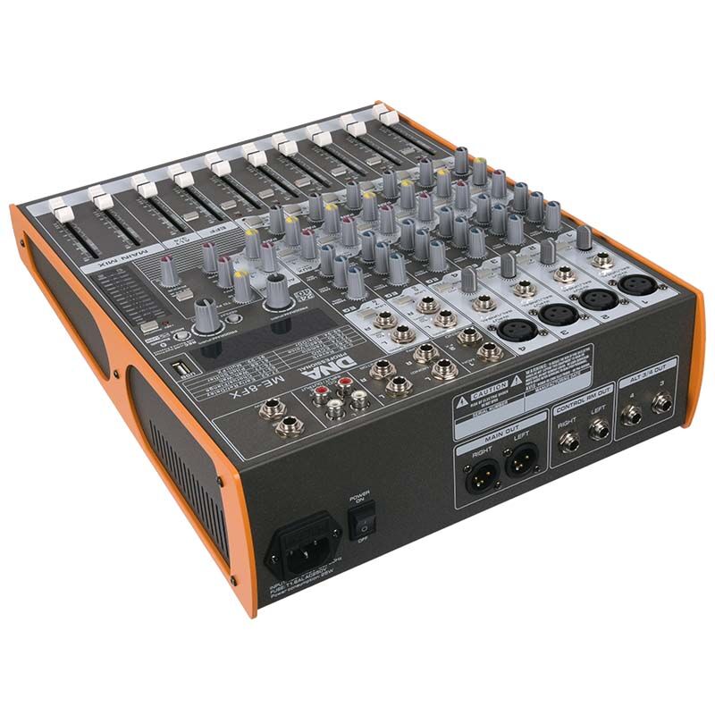 DNA ME-8FX mélangeur 8 canaux avec Bluetooth