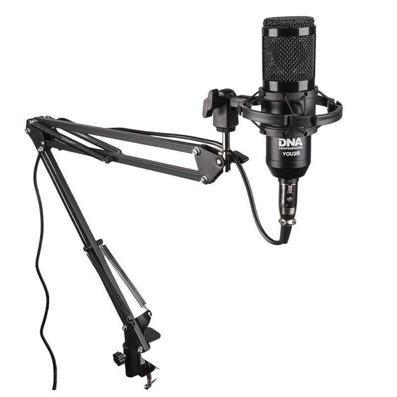 Ensemble de microphones pour podcast et gaming