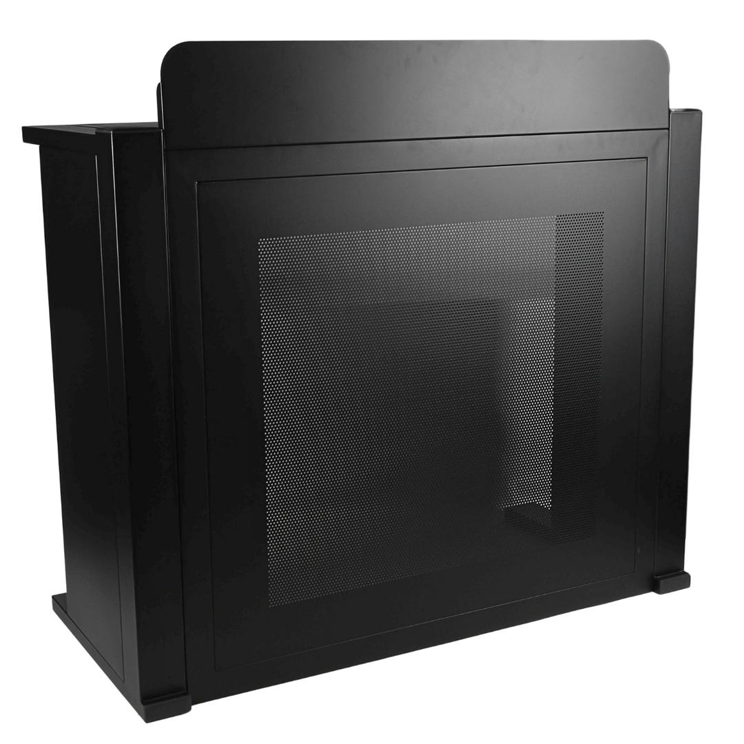 DNA DJ BOOTH MESH BK stand DJ, noir