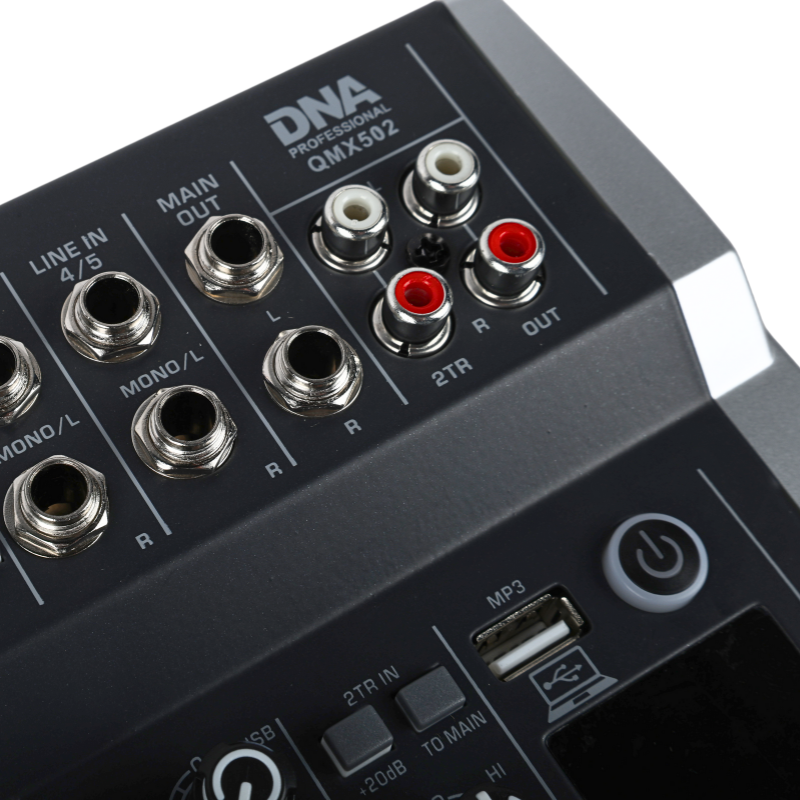 DNA QMX502 Mixeur audio 5 canaux