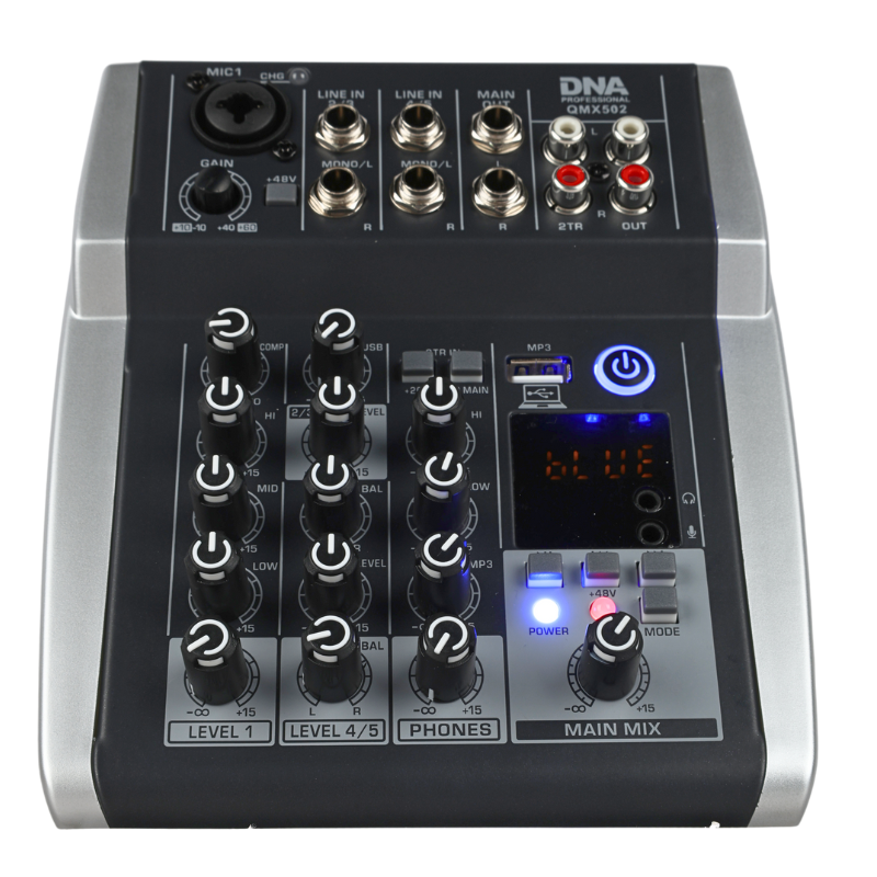 DNA QMX502 Mixeur audio 5 canaux
