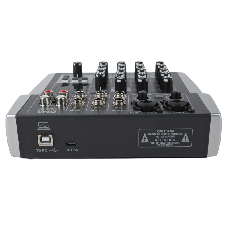 DNA QMX602 Mixeur audio 6 canaux