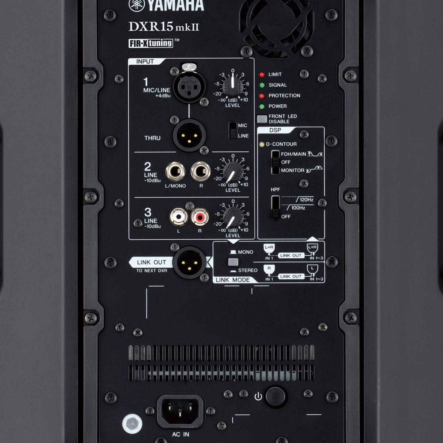 Yamaha DXR15 MKII Active PA Speaker (1100W)