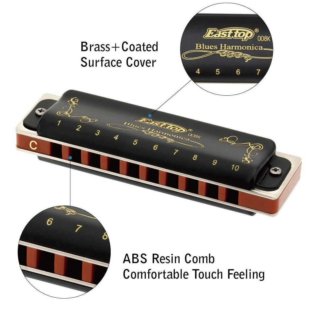 Easttop T008K Diatonique Harmonicas (Bb)