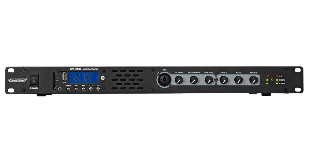 Omnitronic EPA-100BT Lecteur multimédia