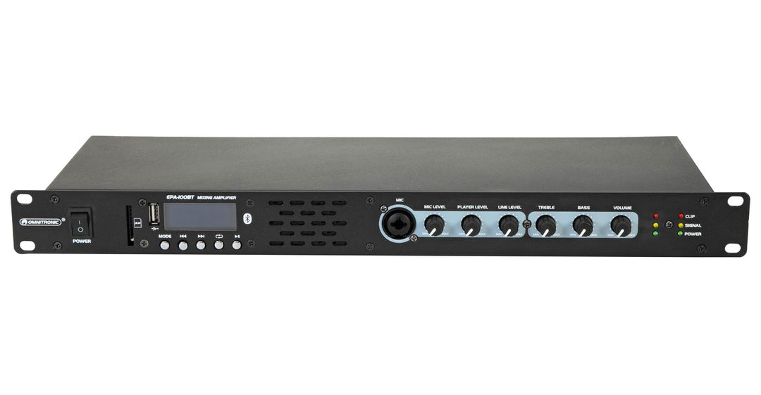 Omnitronic EPA-100BT Lecteur multimédia