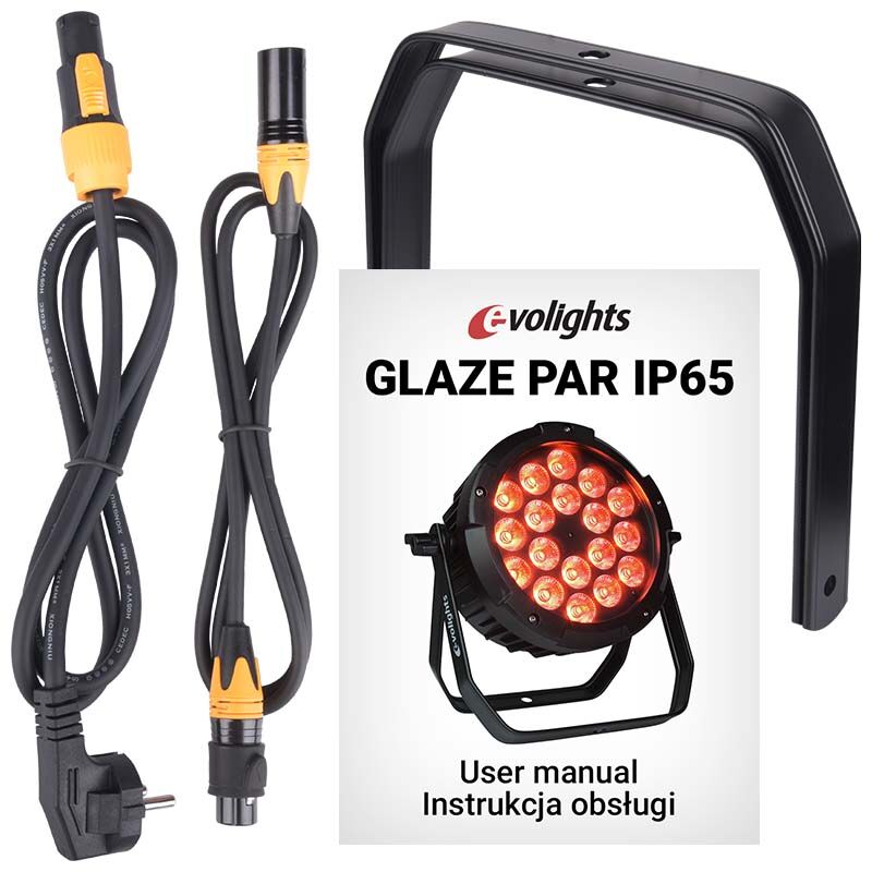 Evolights Glaze PAR IP65 projecteur LED – RGBW