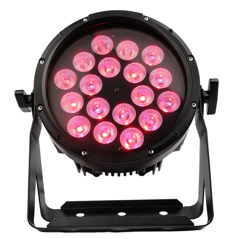 Evolights Glacier 18 LED PAR IP65 – 18x12W RGBWA-UV Stage Spot
