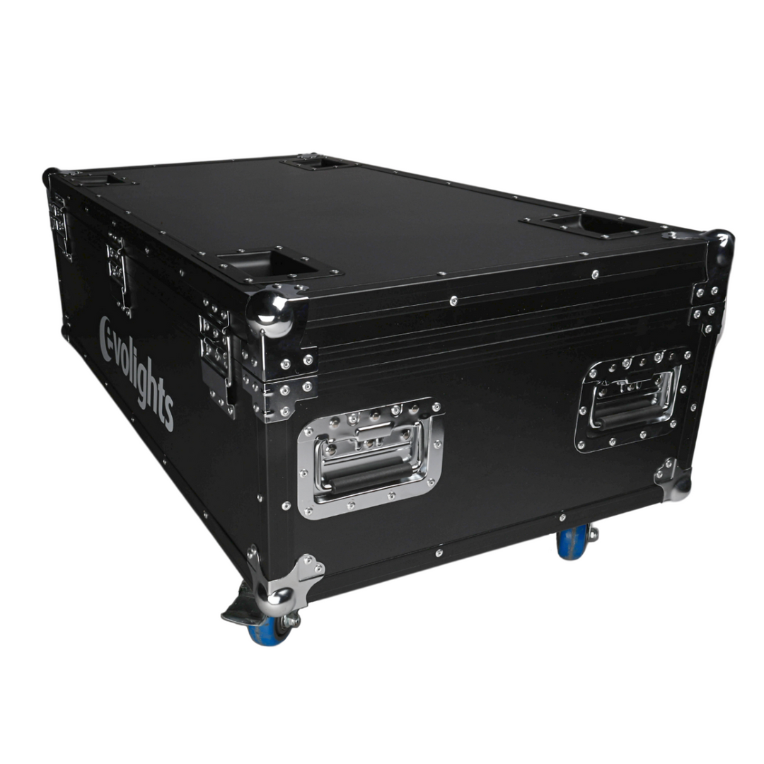 Flightcase pour 6 Evolights Pixel Bar 18x10W RGBW